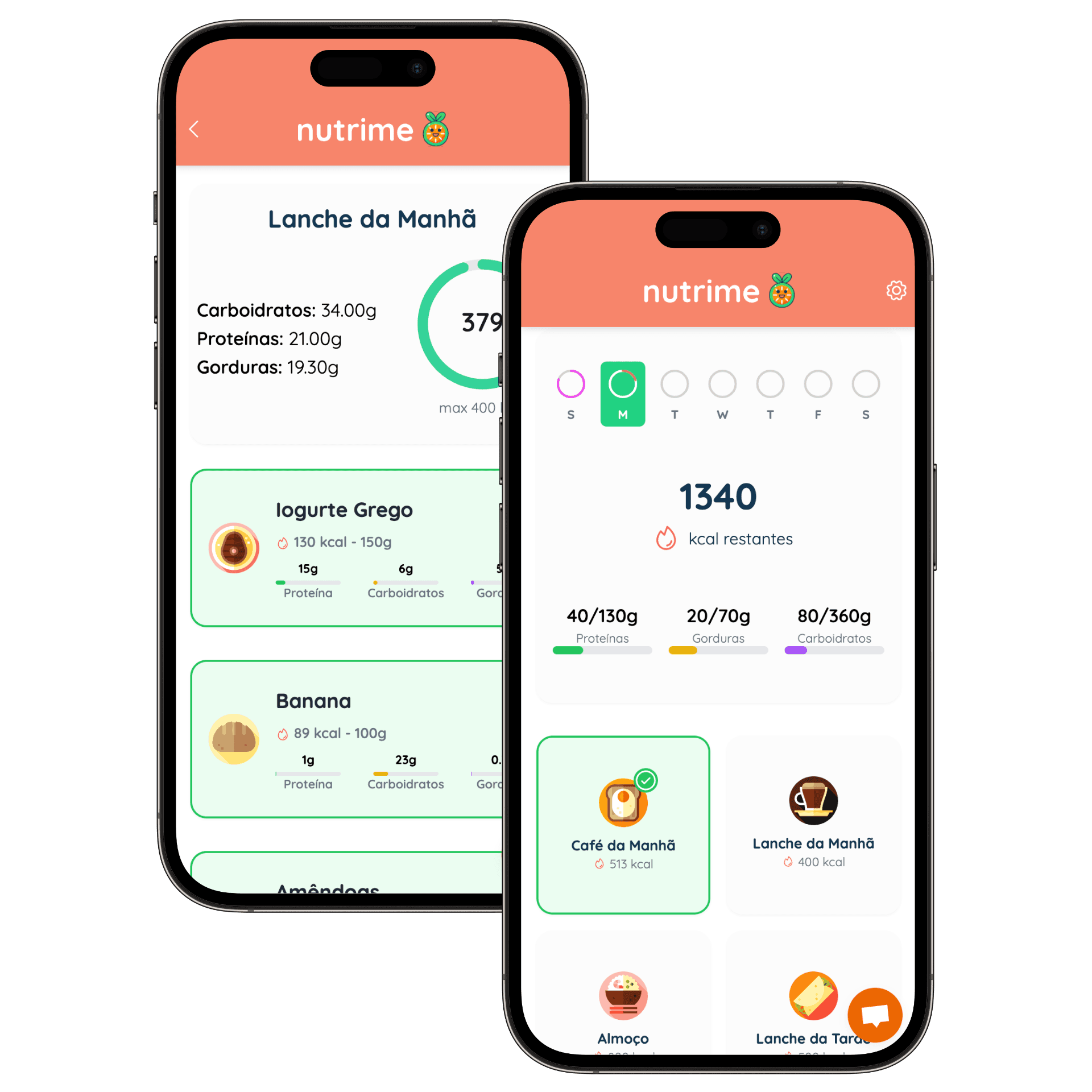 nutrime aplicativo de nutricao